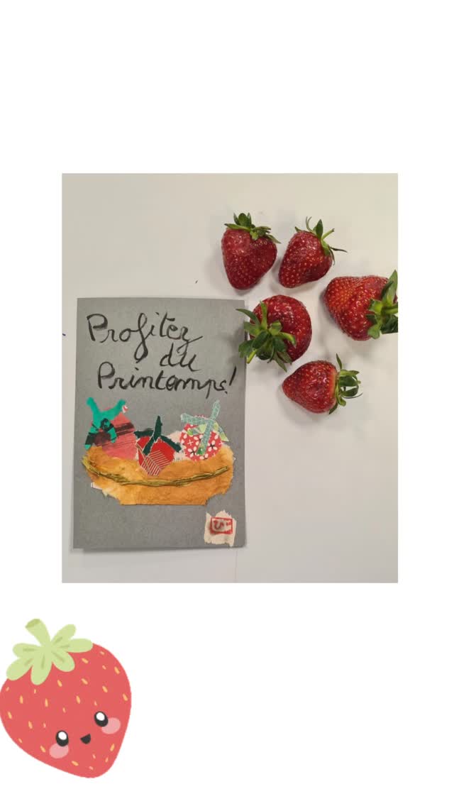 Mercredi dernier j'ai animé un atelier d'etegami en chigiri-e  sur le theme des fruits de saison pour @gpso et la @maisondelanatureetdelarbre  à la Mediatheque du Point du jour à Boulogne Billancourt.
Ce fut un atelier qui a stimulé particulièrement nos sens: le toucher, le goût et l'odorat 😚 🍓 
Le prochain atelier a lieu à la mediatheque de Sèvres mercredi 3 juin.
Vous y êtes tous invités l'entrée est libre.
Si vous avez des papiers à recycler n'hésitez pas à venir, seuls ou en famille! 

.
.
.
#etegami
#animation
#recycling 
#workshop